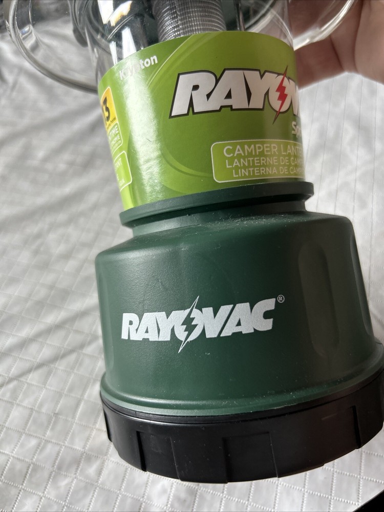 Rayovac Green Krypton Lantern SP4D-KBB UNUSED