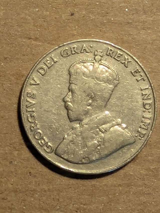 1927 Canada Five Cents