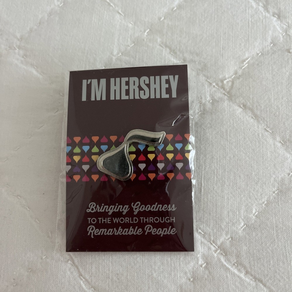 Hershey Company employee pin Hershey kiss