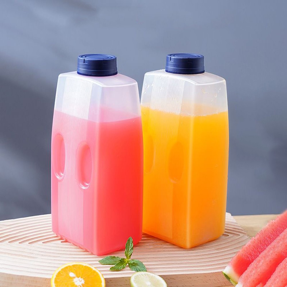 2L Empty Juice Bottle Refrigerator Juice Container Bottle Reusable Bottle