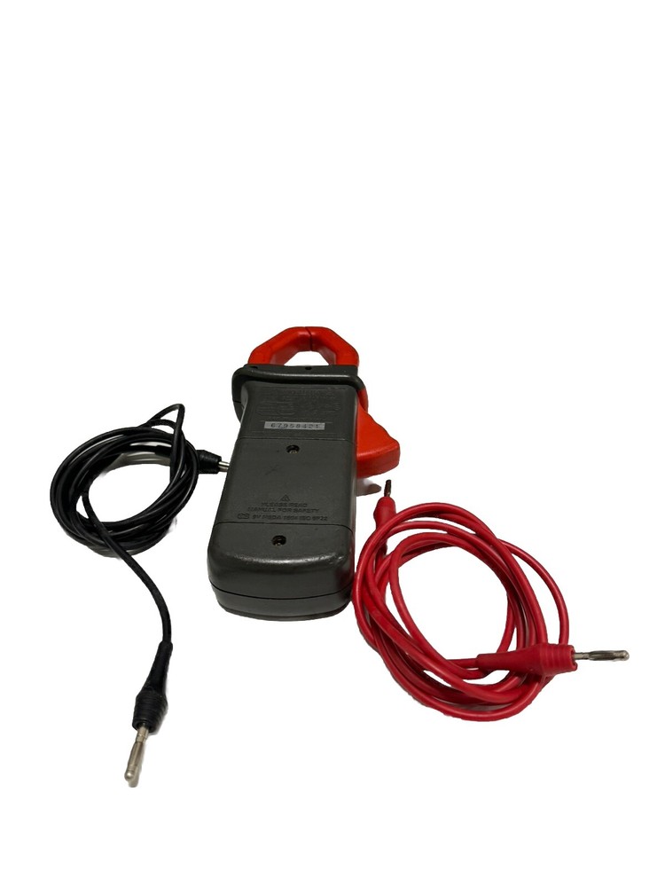 FLUKE 32 True RMS CLAMP METER w/Test Leads Excellent