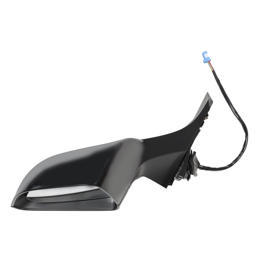 Black Left Driver Side Mirror For Tesla 3 17-23 model 3 Power Fold Memory Recall