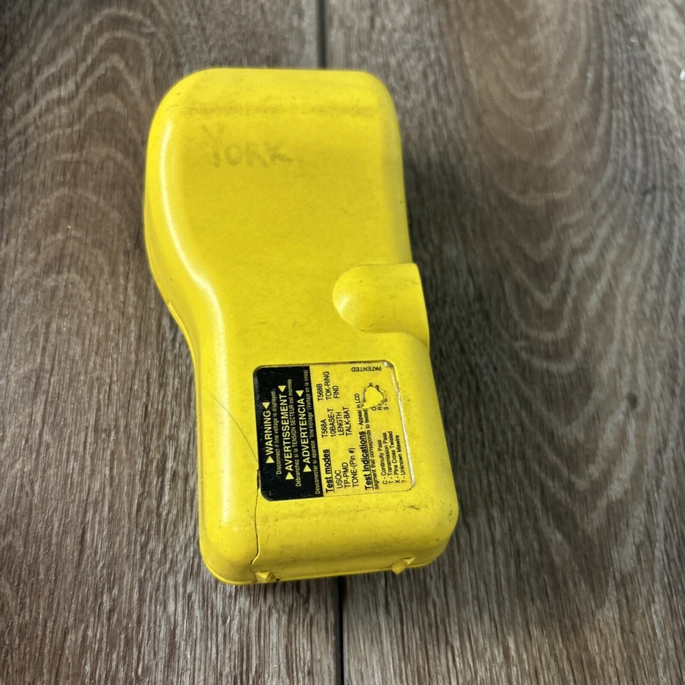 Siemon STM-8 Network Cable Tester System w/ New 9V Batt, As Is UNTESTED