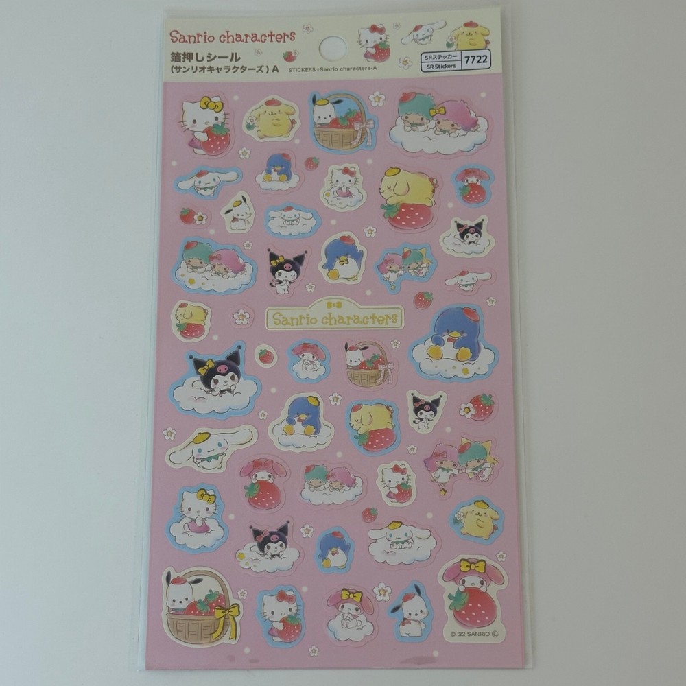 Sanrio Characters Sticker Sheet