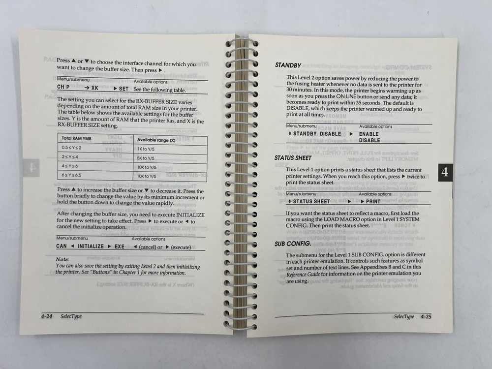 epson action printer 1000/1500 Reference Guide