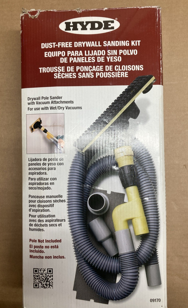 Hyde Dust-Free Drywall Sanding Kit for Sanding Pole