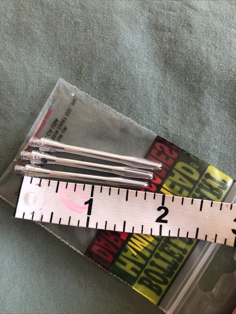 Bottelsen Hammerhead Dart Shafts - Silver - 4.5cm