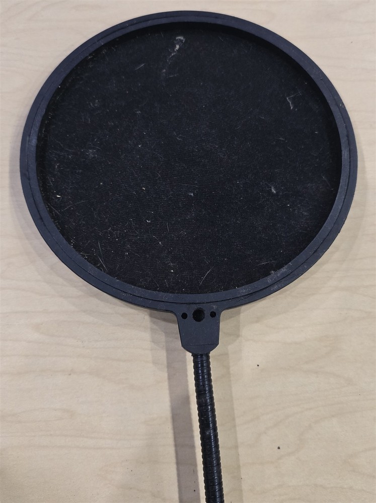 Microphone Pop Filter Black Professional Recording Adjustable Gooseneck Arm