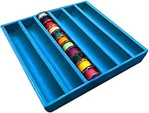 Bobbin Saver 2 in blue by Grabbit Sewing Tools