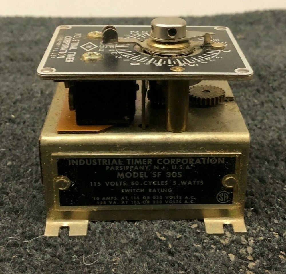 Industrial Timer SF-30 sec 115 volts 60 cycle