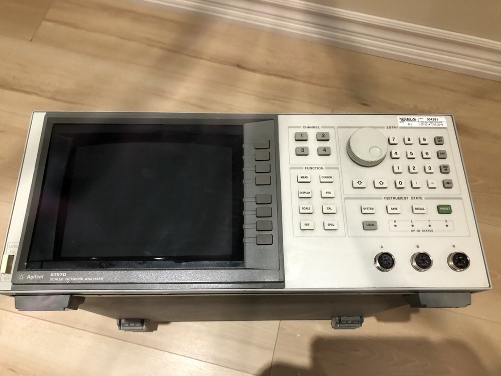 HP 8757D Network Analyzer. Tested and Working - Very Clean