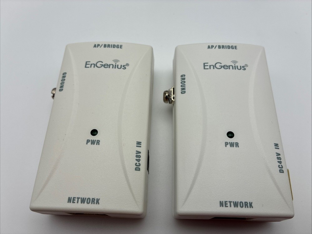 (2) EnGenius Technologies (802.3af Gigabit POE) EPE-5818GAF Network Devices