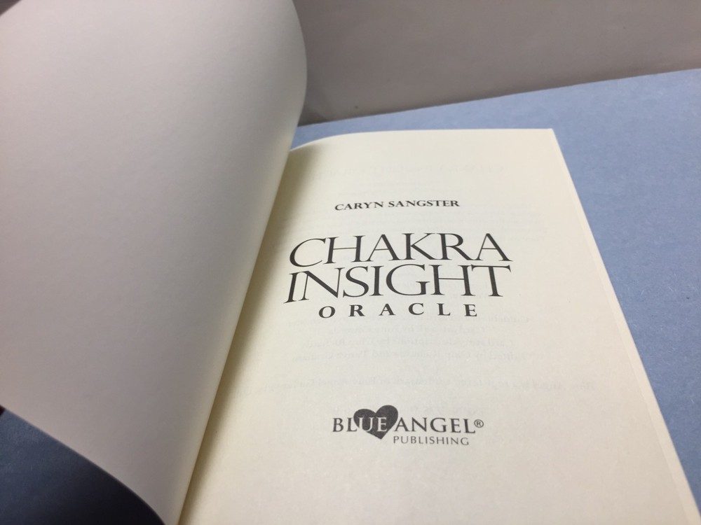 Chakra Insight Oracle by Caryn Sangster w/ guidebook