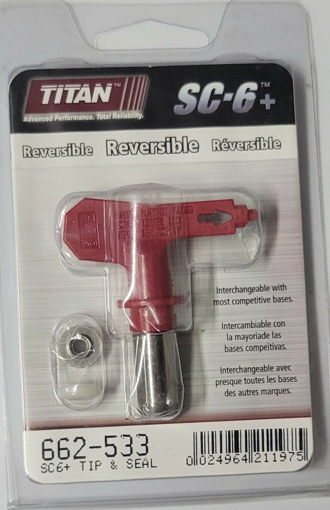 Titan Reversable Spray Tip SC-6+ 662-533
