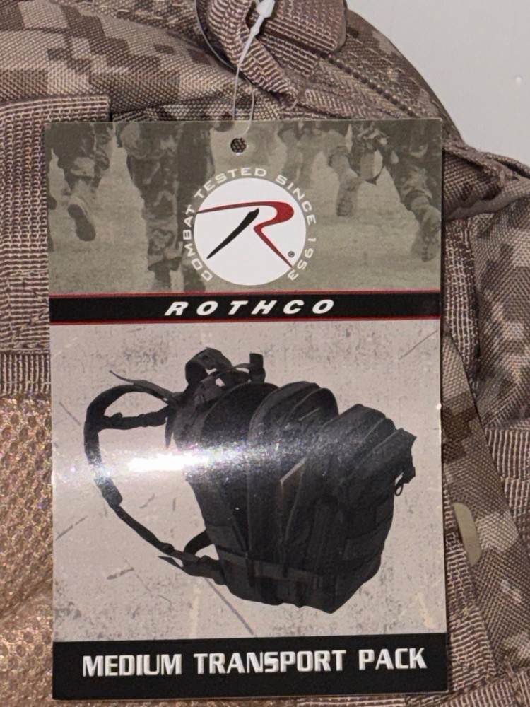 Rothco ACU Digital Camo Medium Transport Pack