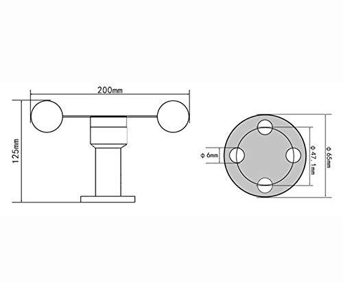 Ship Crane Tower Wind Speed and Direction Transmitter Sensor Wind Speed Monitor