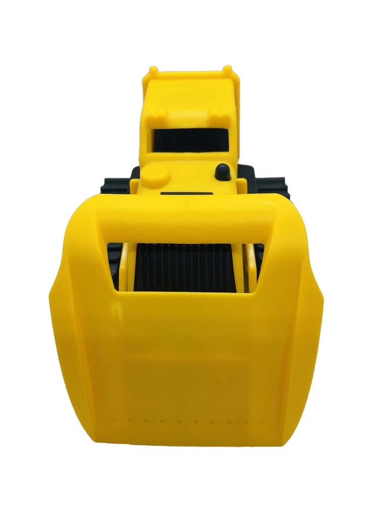 Cat Plastic Tractor Yellow Black Construction Vehicle Bulldozer