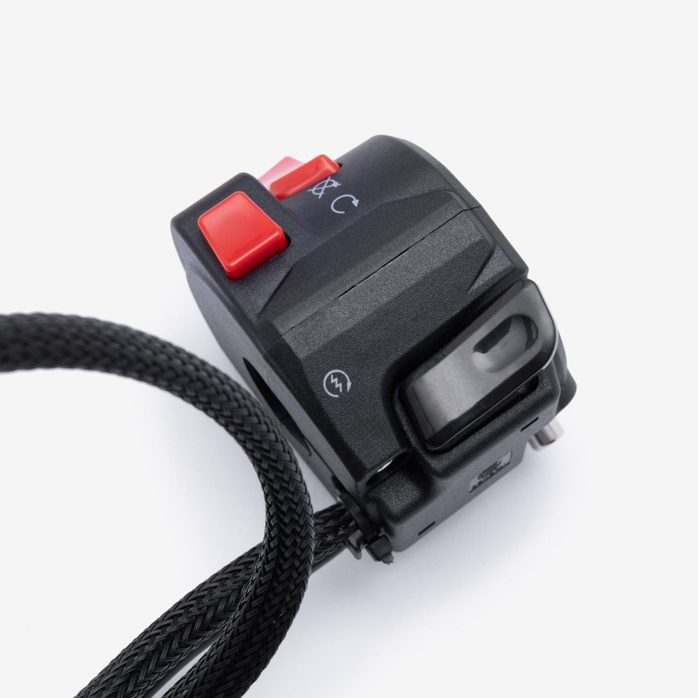 Right Handlebar Switch Direct Replacement Multifunctional Switch Assembly Black