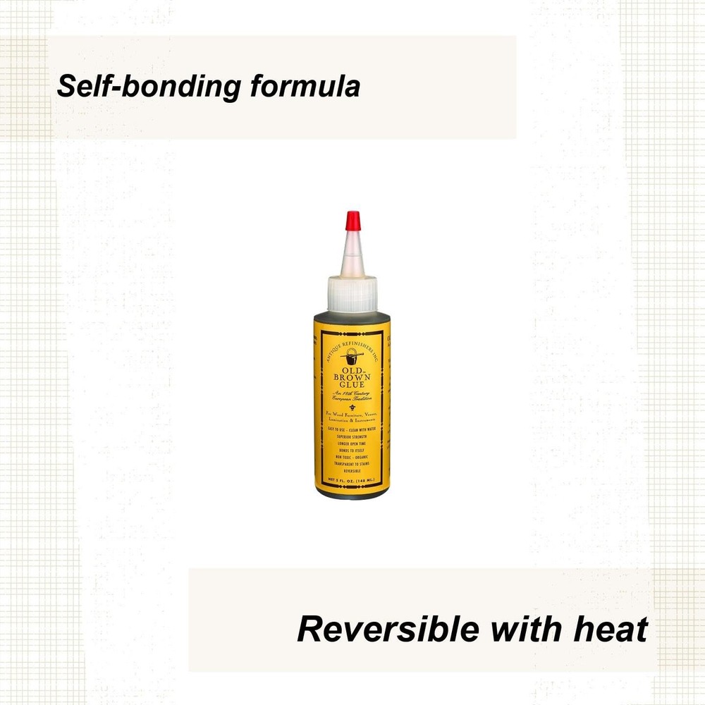 Self-Bonding Liquid Hide Glue, 5oz