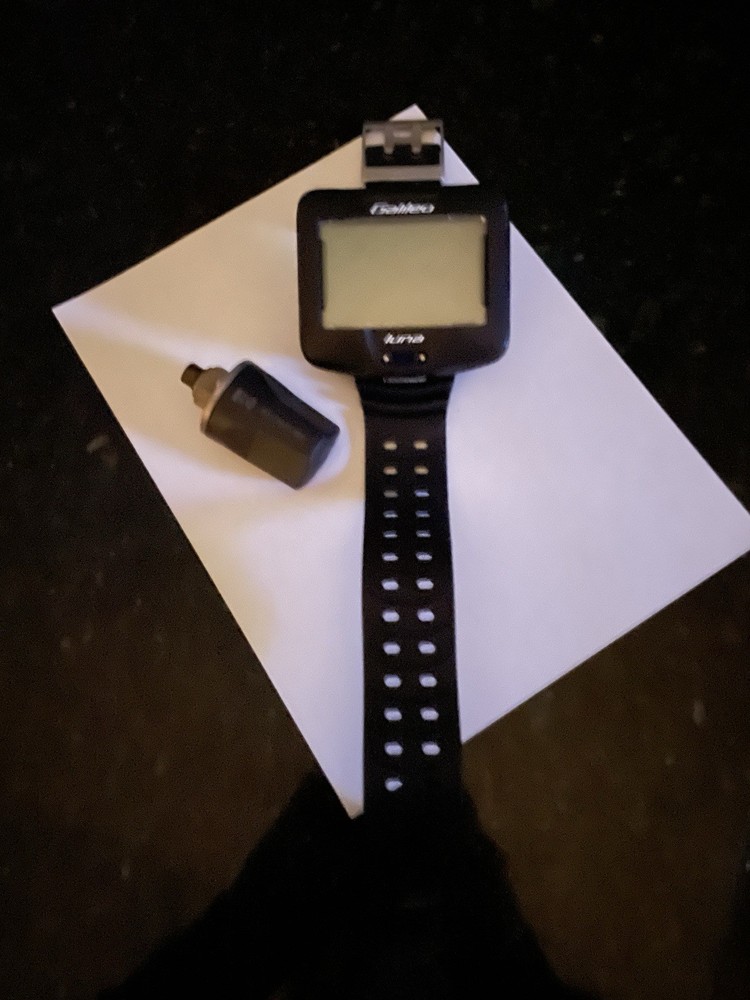 Scubapro Galileo Luna scuba dive computer with transmitter