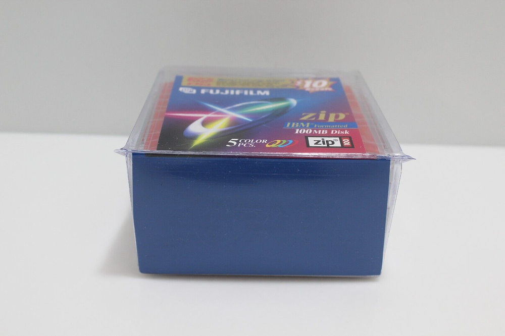 Fujifilm Zip IBM Formatted 100MB Disk - 5 pack.