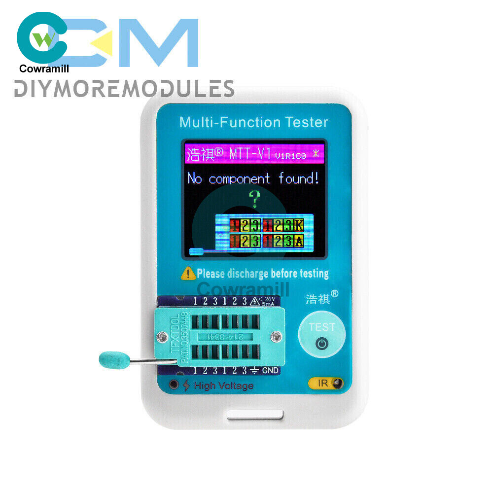 Multi-function MTT-V1 High Precision Transistor Tester Type-C USB Charging US