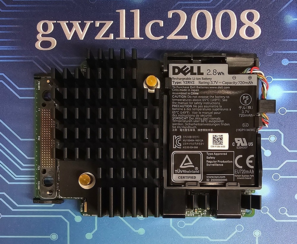 Dell 0878M PERC H740P 12Gbps 8GB Cache Mini Mono RAID Controller