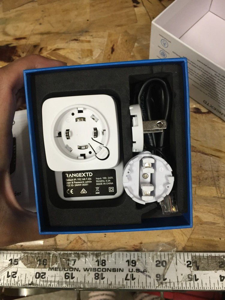 NEW OPEN BOX Range XTD WIFI Range Extender