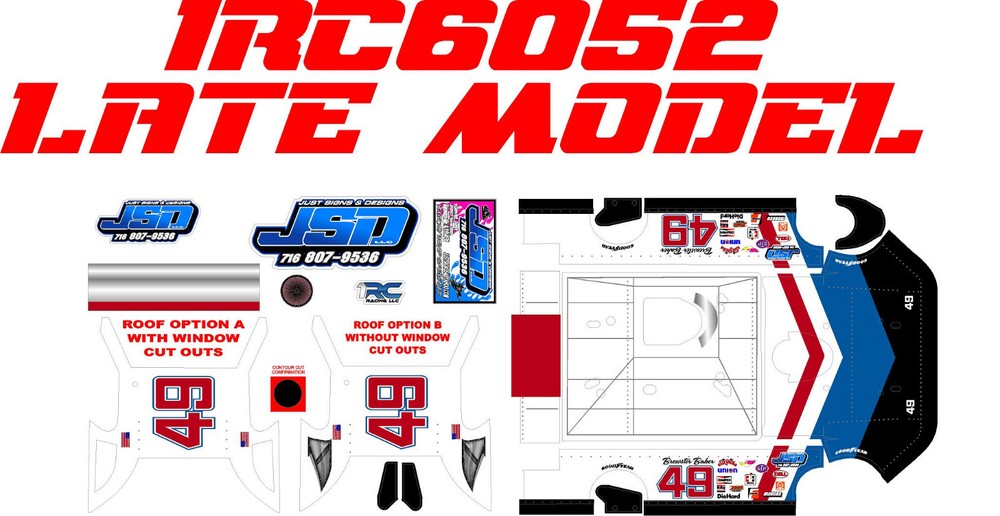 1RC LATE MODEL 1RC6052 WRAP BREWSTER BAKER SIX PACK THEME