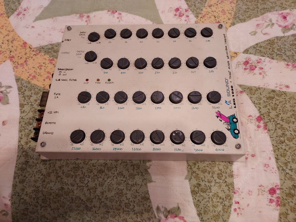 LA Sound LEQ 1030 Third Octane Equalizer/Preamp (Used).