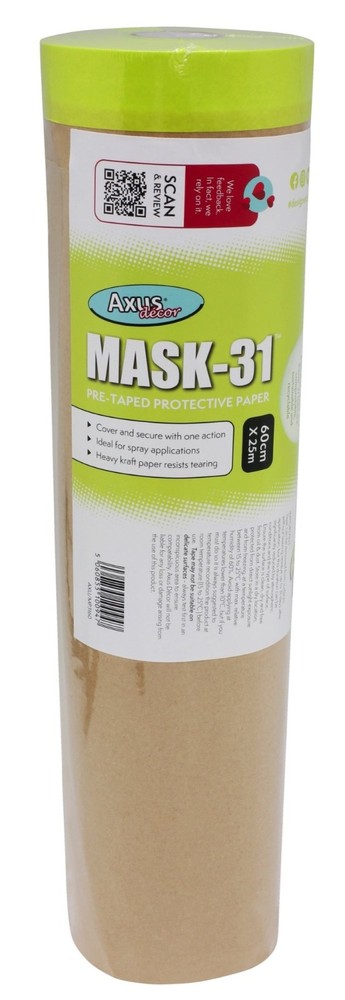 AXUS - Mask-31 Pre-Taped Protective Paper