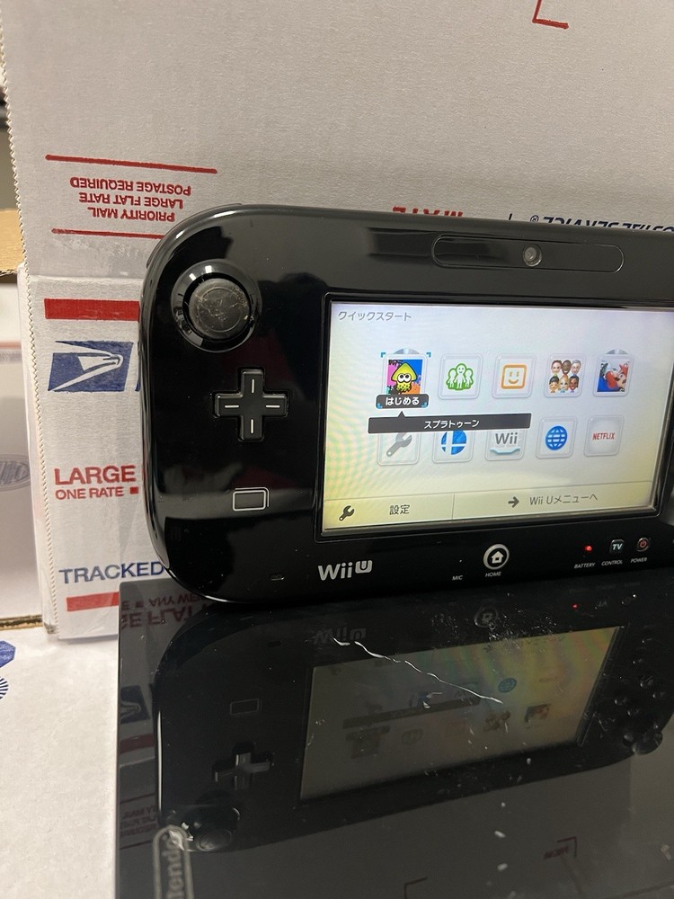 Nintendo Wii U Basic Set 32GB Black Handheld Console Japan Free Shipping 🔥🔥🌎
