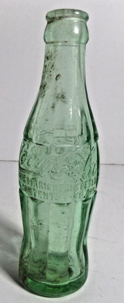 Coca-Cola bottle Pat D-105529 antique EMPTY