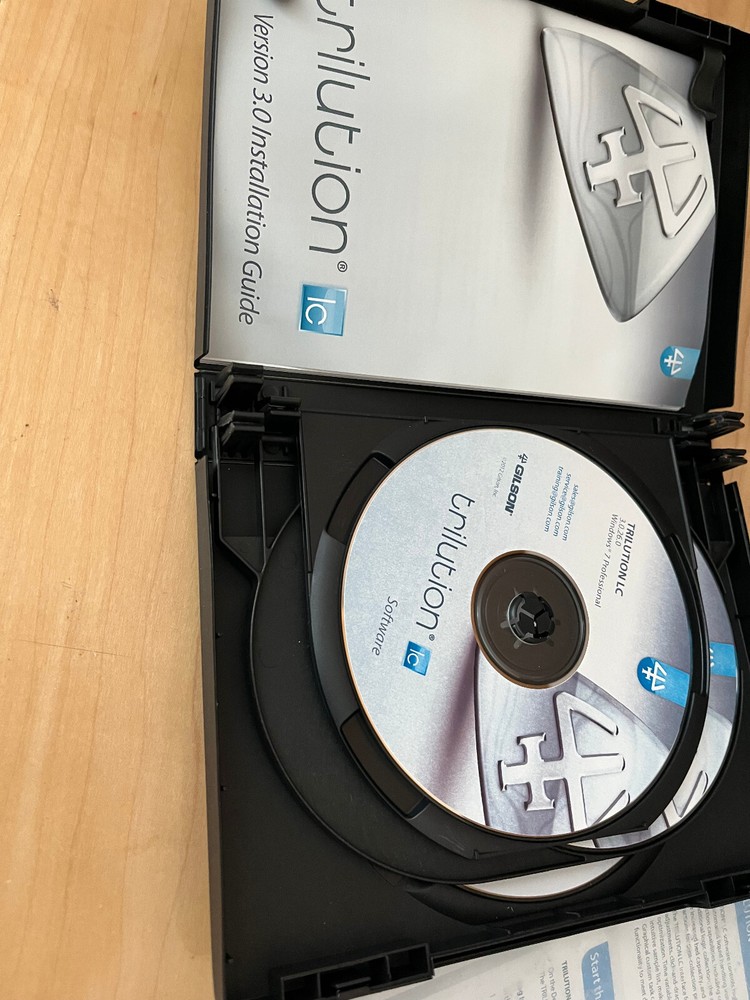 Gilson Trilution LC Software Windows 7 documentation service pack 4 Methods