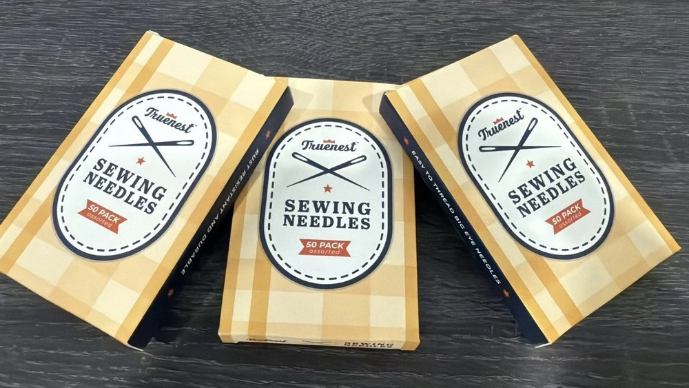 large eye Hand sewing needles 3 Pack FAST SHIPPING