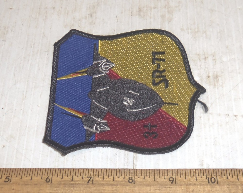 Large US Air Force - SR-71 Embroidered Patch