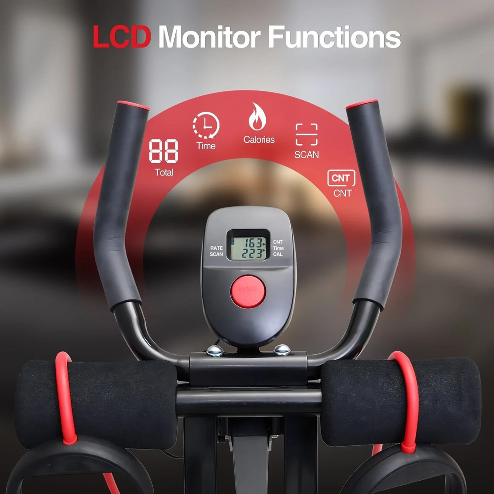 FOLDABLE VERSATILE AB & FULL BODY WORKOUT MACHINE - NEW & SHIPS FREE!