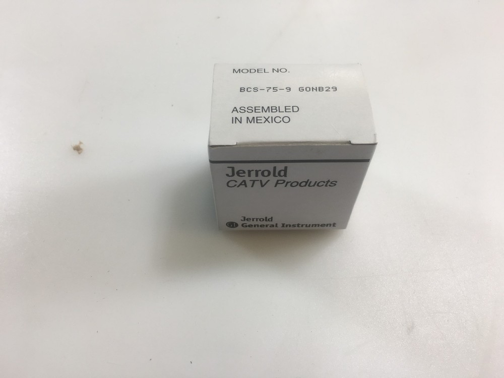 Jerrold BCS-75-9 Equalizer