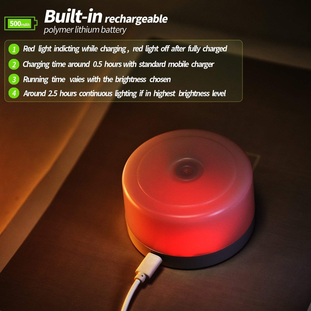 Dimmable Touch Sensor Bedside Lamp – Reading Light for Kids & Adults, LED