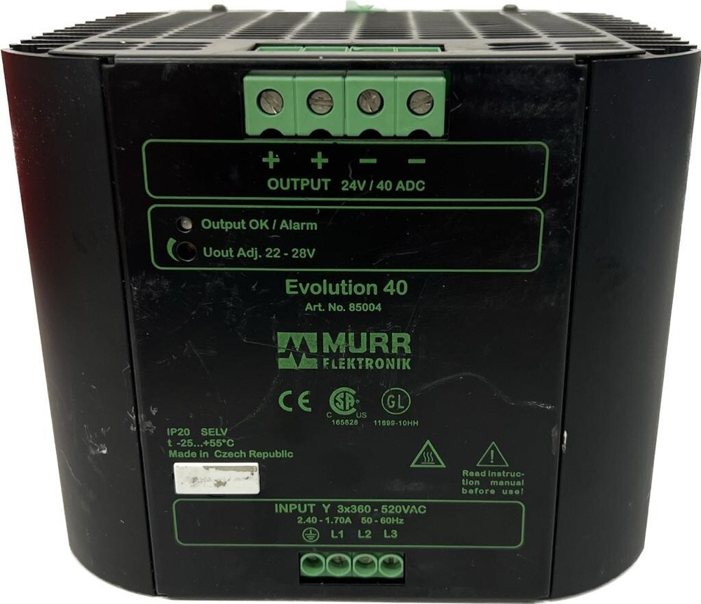 Murr Electronics Evolution 40 No. 85004 Switching Power Supply