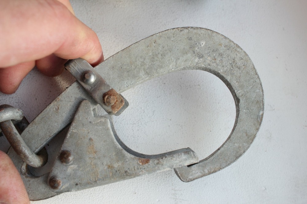 Vintage Soviet fire fighter high-altitude belt USSR