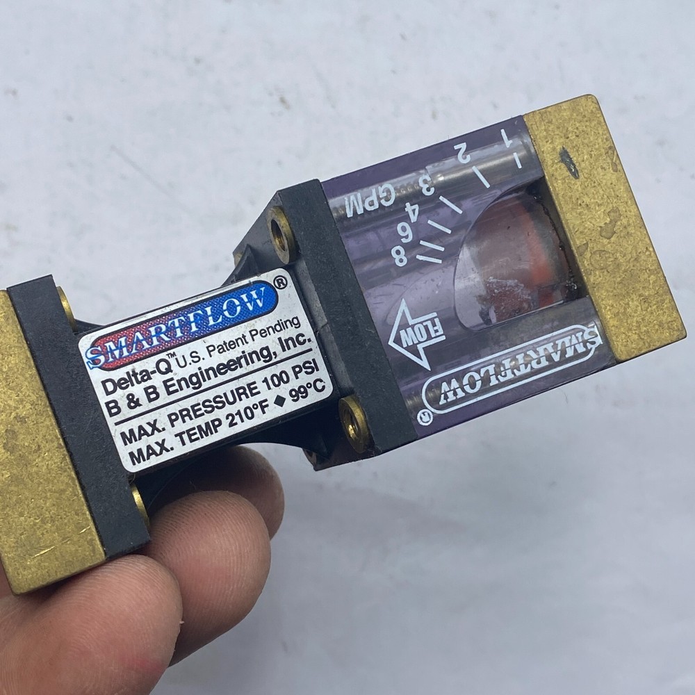 SMARTFLOW DELTA-Q BURGER&BROWN PRECISION FLOW REGULATOR FLOWMETER AND GAUGES 🎯