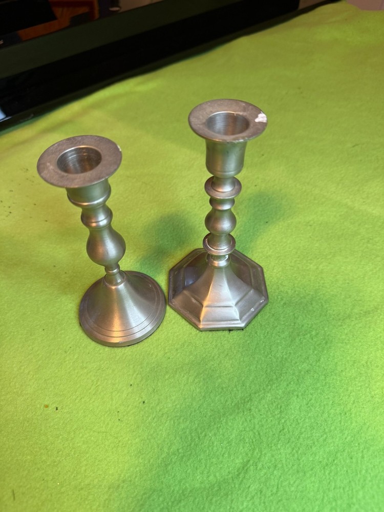 Silver Canle Holders