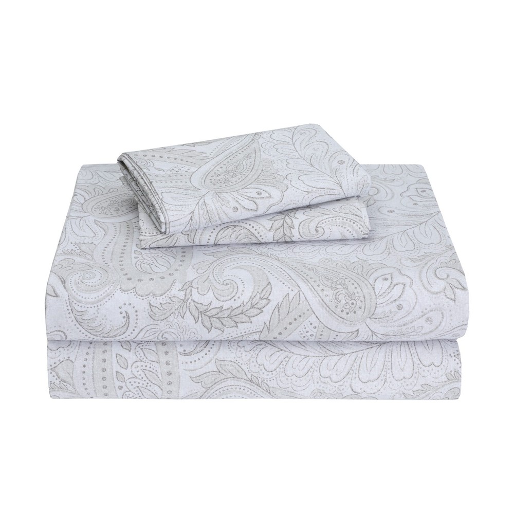 4-Piece Bed Sheet Set 100% Cotton Flat Fitted Sheets queen sheet set deep pocket