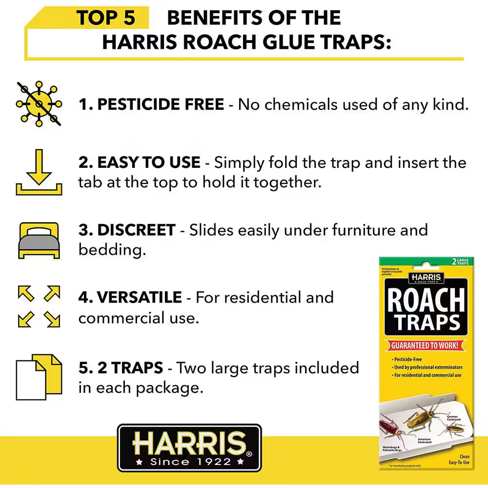 Roach Traps (2 Pack)