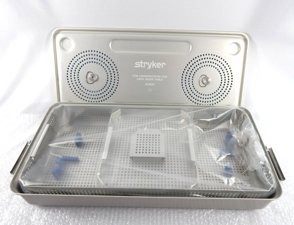 STRYKER PC9017 LAPAROSCOPIC / ENDOSCOPIC STERILIZATION STORAGE CONTAINER
