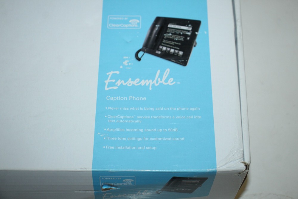 Clarity Ensemble Caption Phone Powered by ClearCaption 58013.201