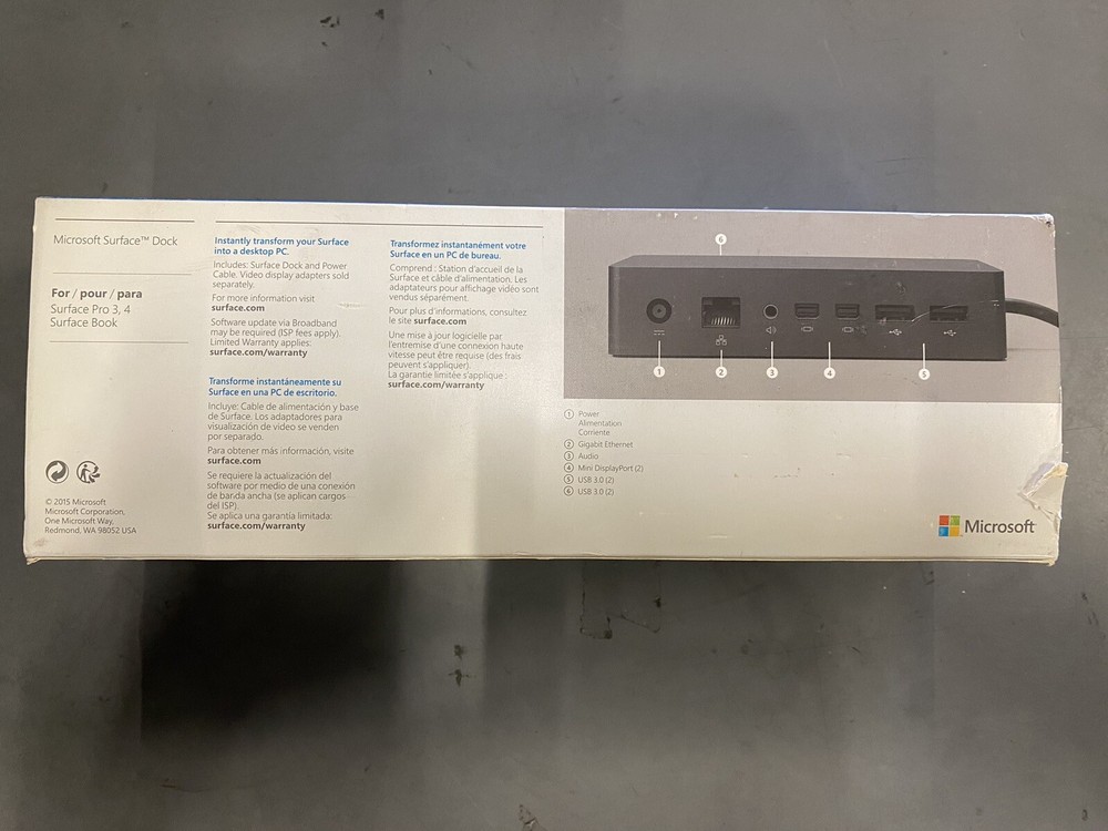 Microsoft Surface Dock 4 Ports