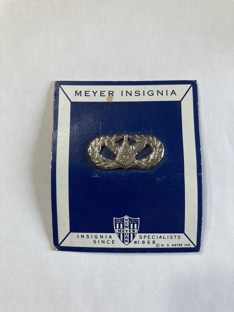 Meyer Insignia US Air Force Basic Civil Engineer Badge Regular Size
