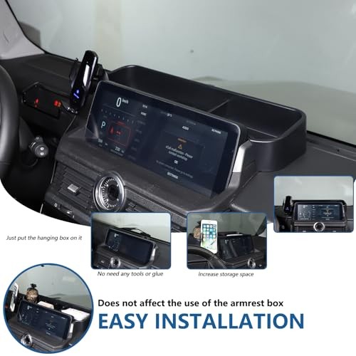 Car Dashboard Behind Screen Storage Tray Compatible with INEOS Style C